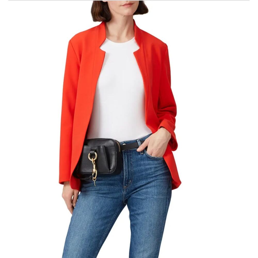 Of Mercer Red Clarkson Blazer Classic Minimalist